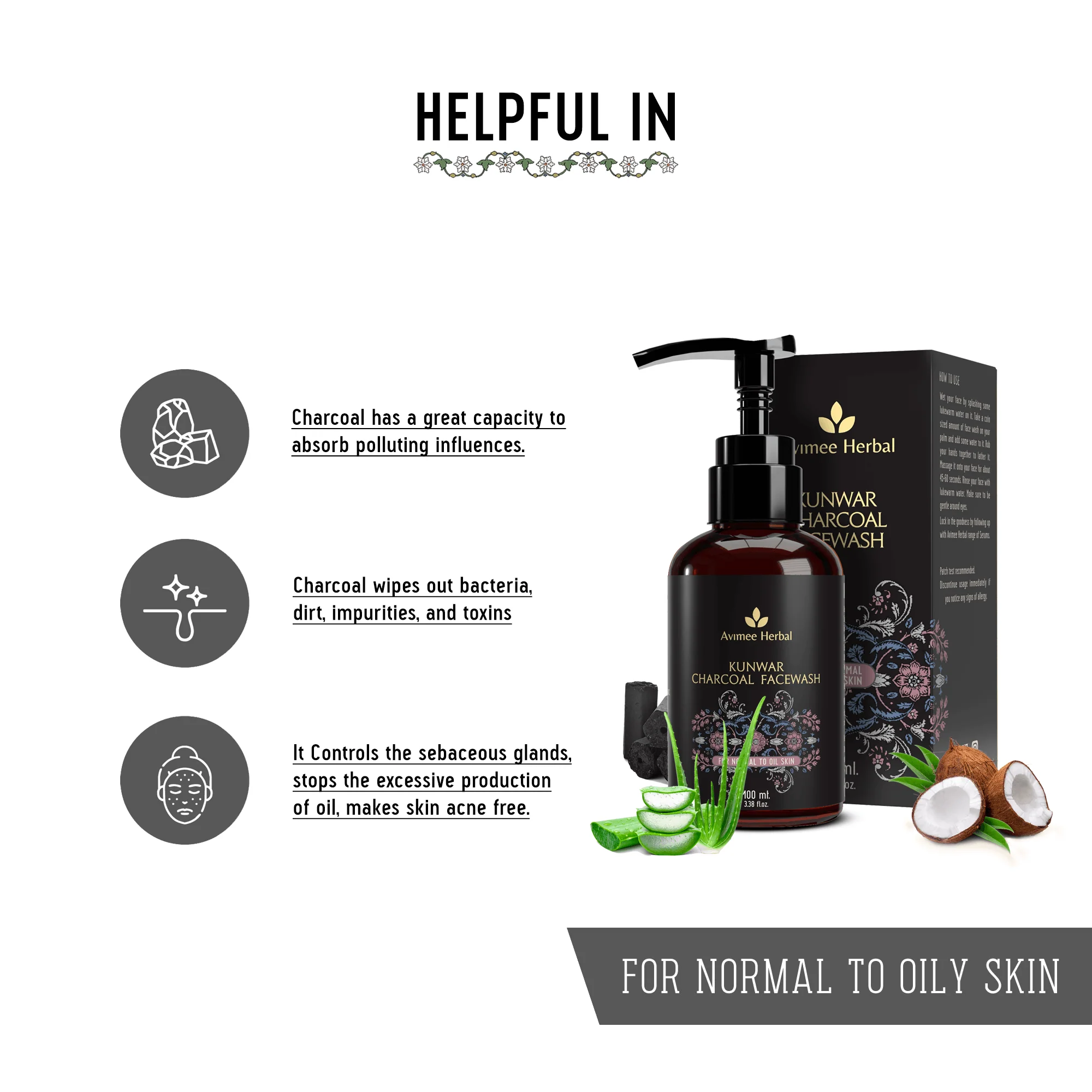 Kunwar Charcoal Facewash - Image 10