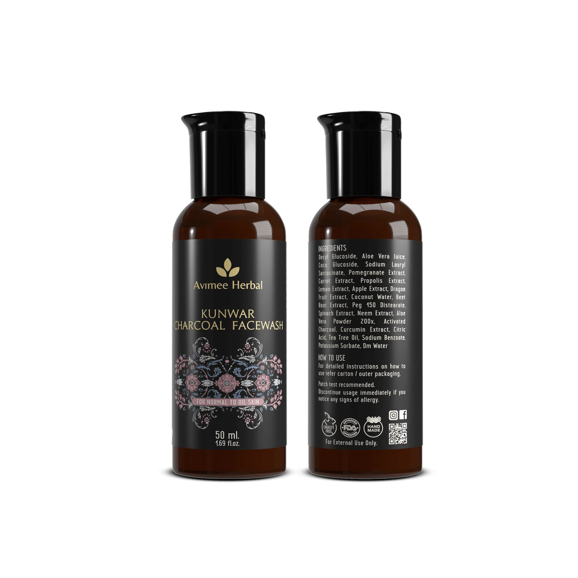 Kunwar Charcoal Facewash - Image 4