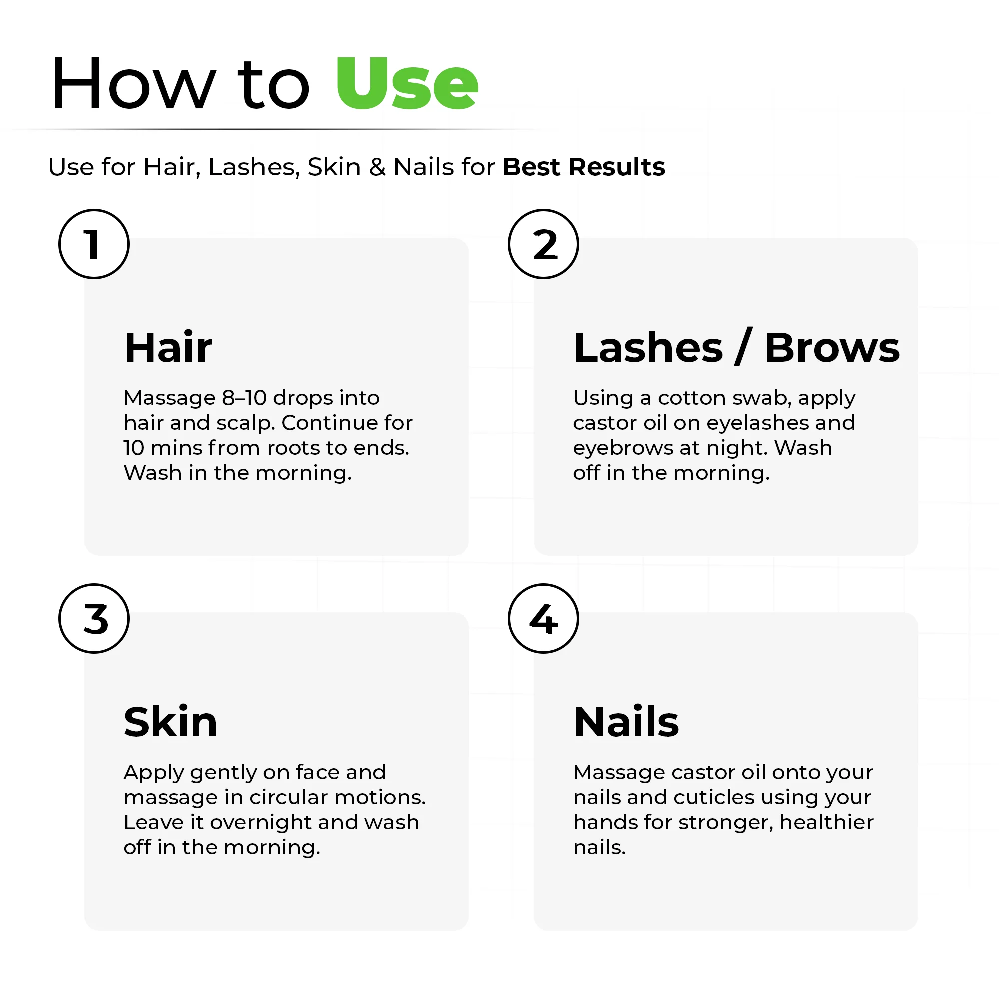 Cold Pressed Castor Oil for Hair Growth - Image 6