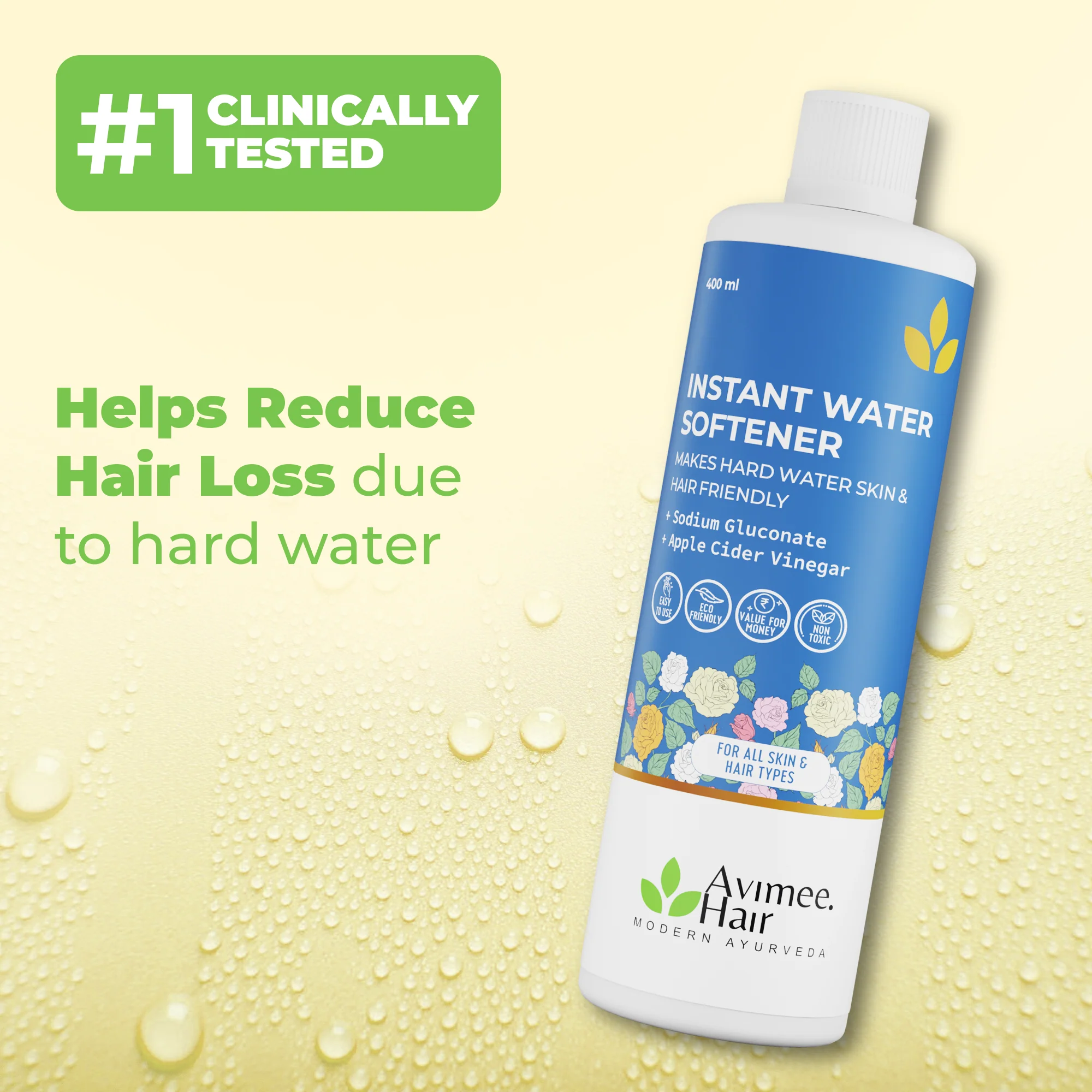 Instant Water Softener for Hair Loss Due to Hard Water Pack Of 2 - Image 3
