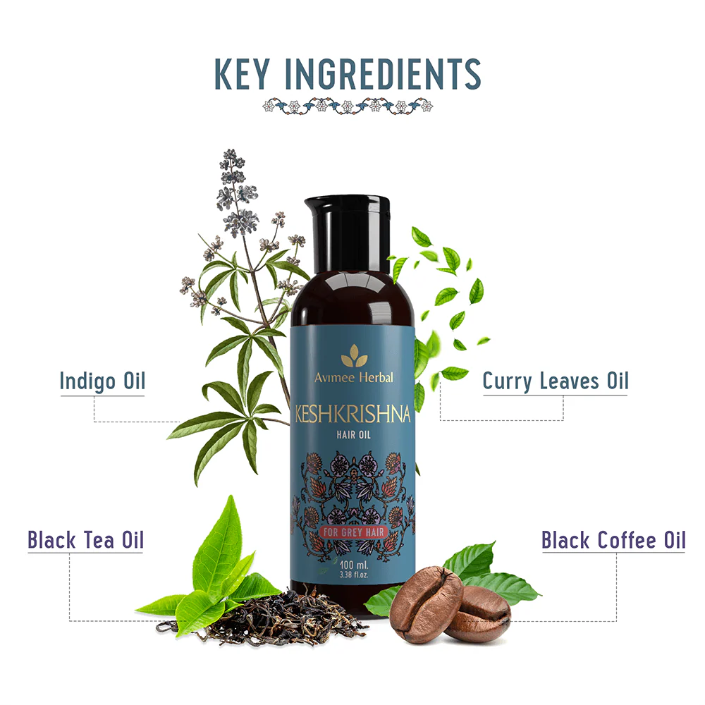 Keshkrishna Grey Hair Oil - Image 6
