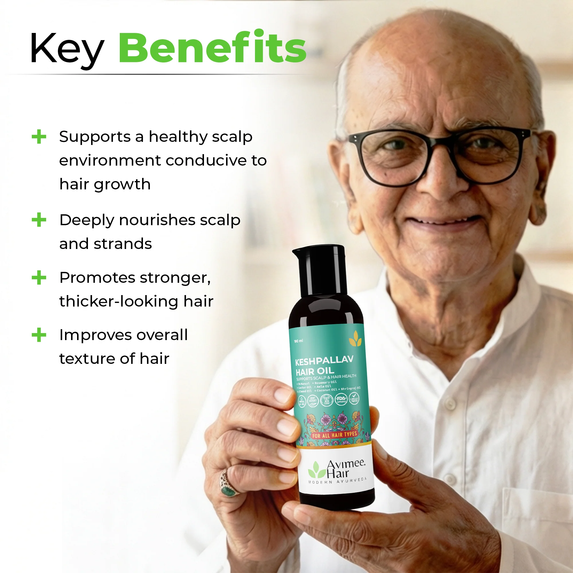 Keshpallav Hair Oil for Hair Growth with 5% Nansyl & Rosemary Extracts - Image 5
