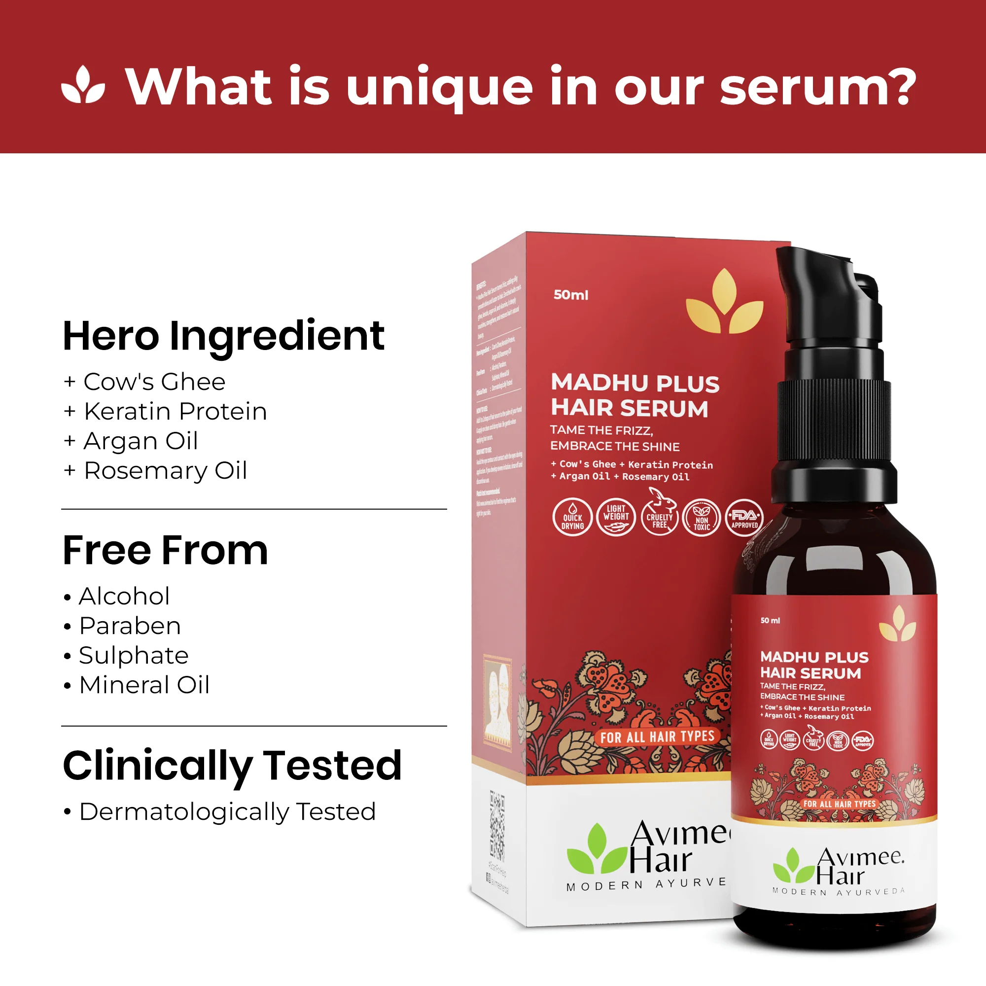 Madhu Plus Hair Serum - Image 3