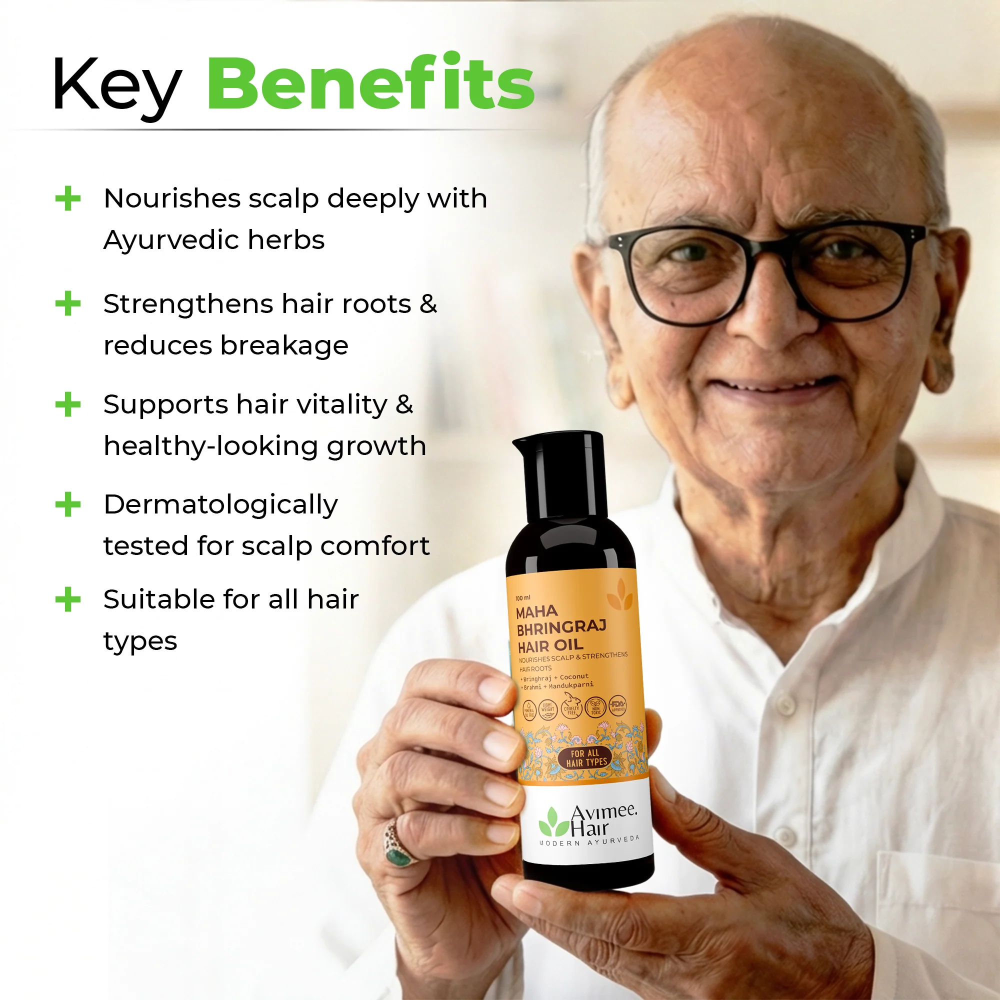 Maha Bhringraj Hair Oil - Image 4