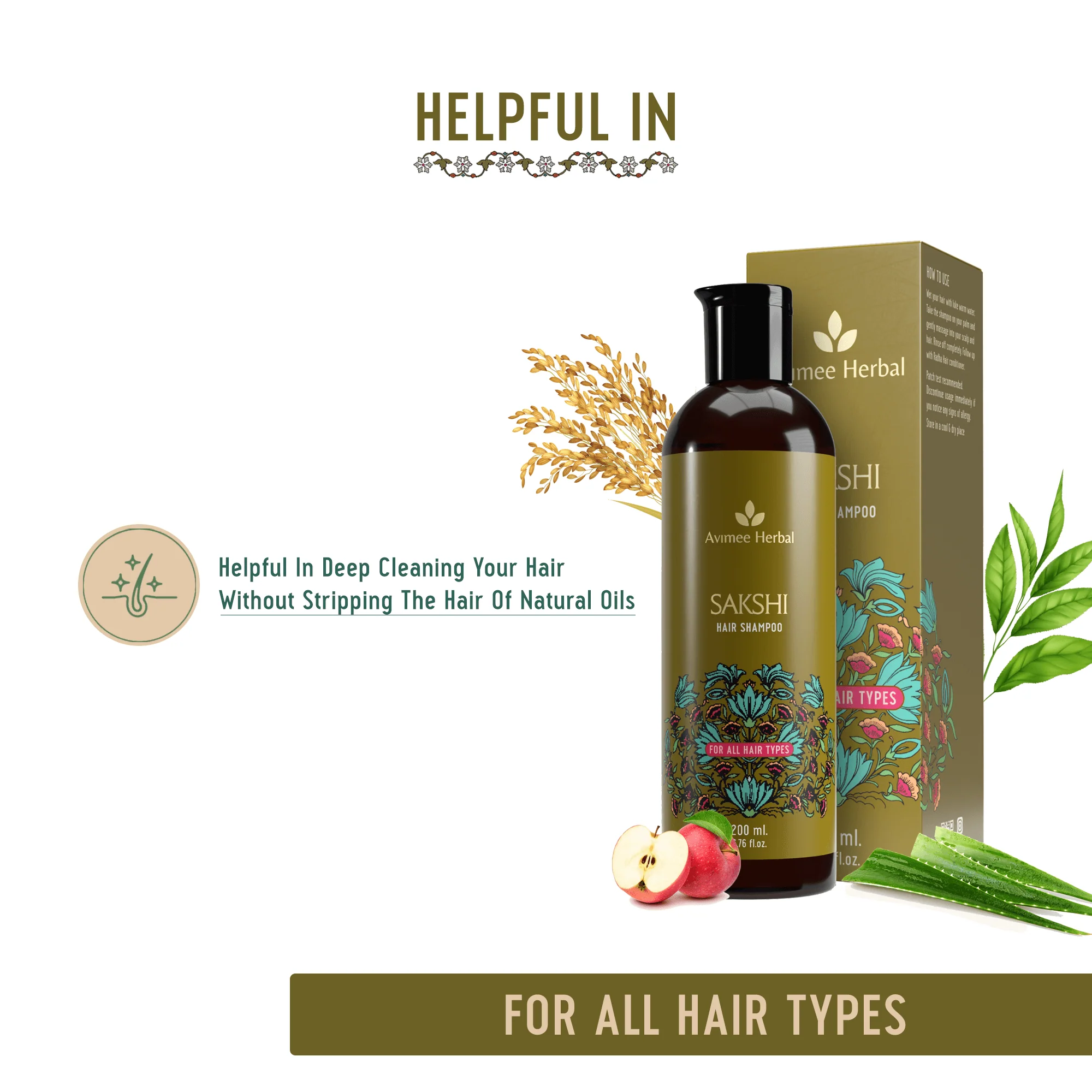 Sakshi Hair Shampoo for Deep Cleaning - Image 6
