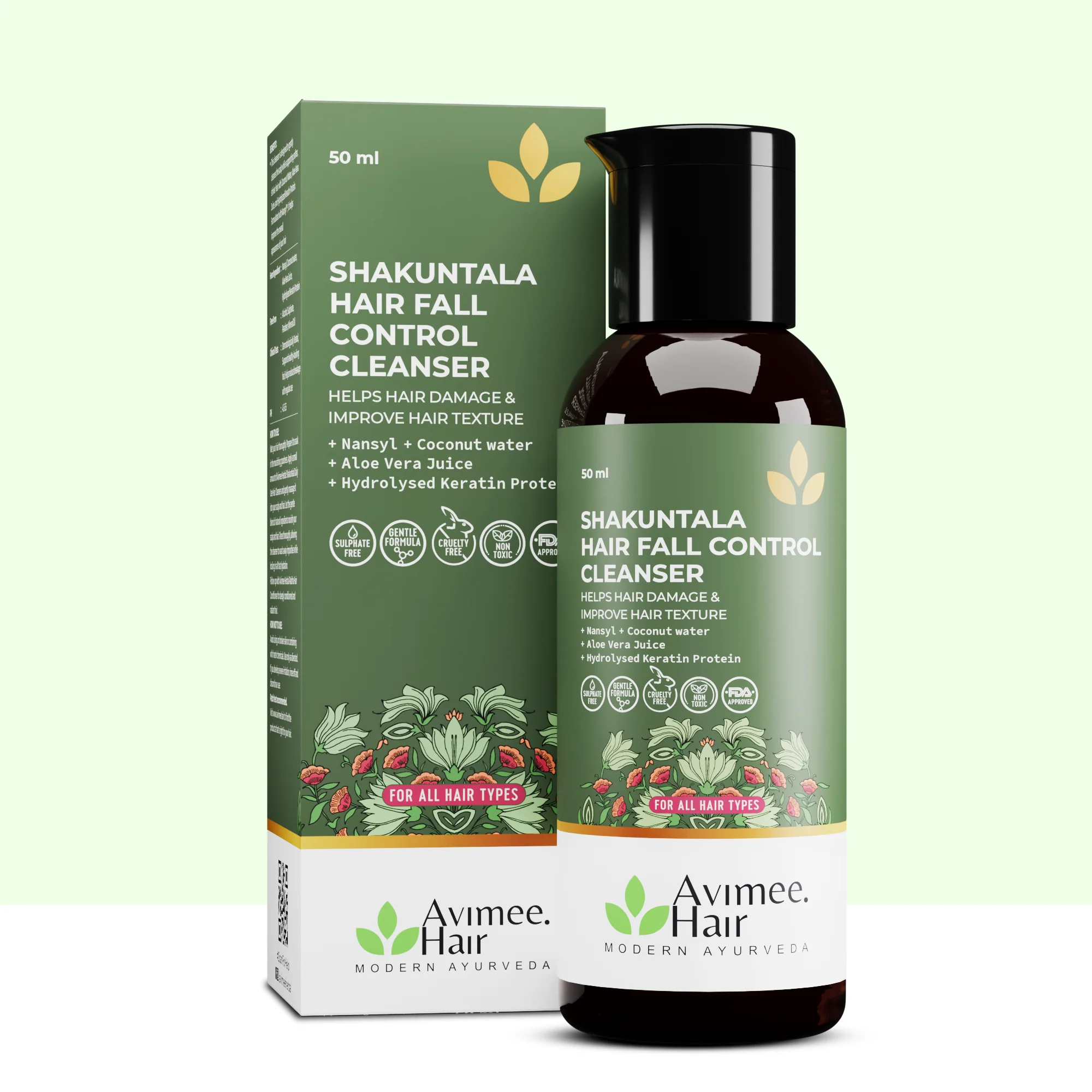 Shakuntala Hair Fall Control Hair Cleanser - Image 8